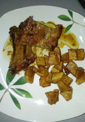 Una foto de Costilla al horno