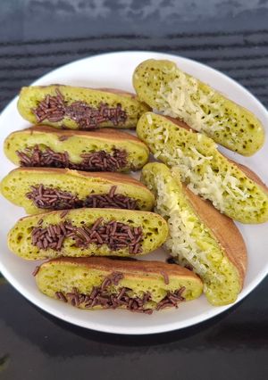 Foto resep Pukis Matcha