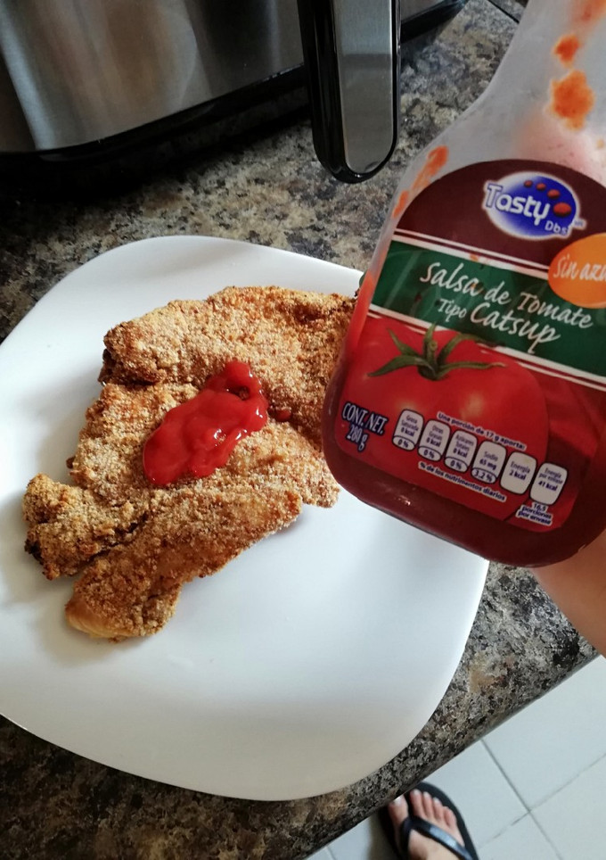 Una foto de Milanesa de pollo