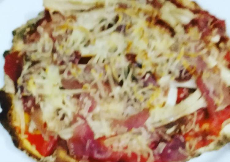 Masa pizza fit sin gluten