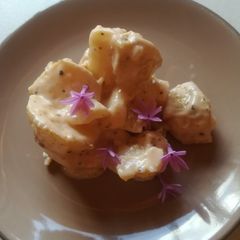 A picture of Sweet Chilli and mayo potato salad.