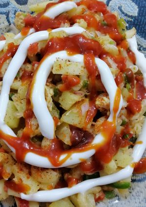 A picture of Sweet and sour macaroni.