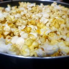 A picture of Masala popcorn.