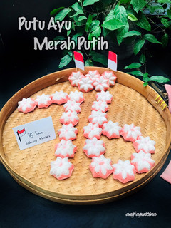 Foto resep Kue Putu Ayu Merah Putih