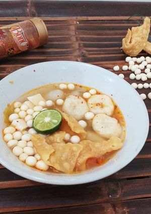 Foto resep Bakso aci kuah pedas