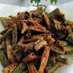 Bhindi Fry A picture of Bhindi Fry.