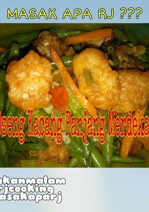 Foto resep Oseng Kacang Panjang Merdeka