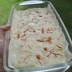 A picture of Instant coconut kalakant sweet.