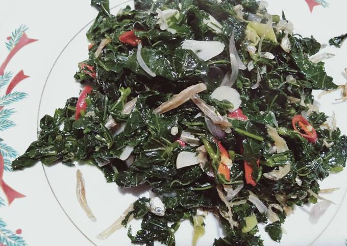 Resep Oseng teri daun pepaya, Enak