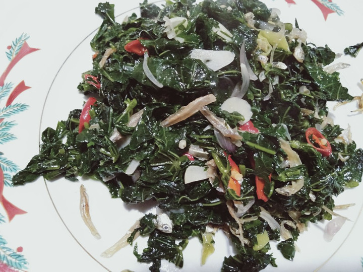 Resep Oseng teri daun pepaya, Enak