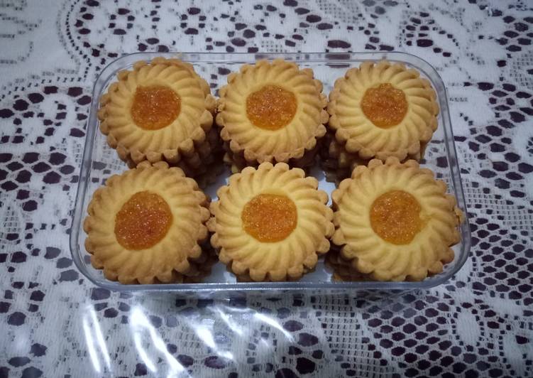 Kue Nastar Thumbprint