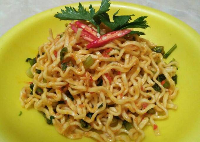 Resep Sambal mie telur pedas🍝 oleh firdha audani Cookpad