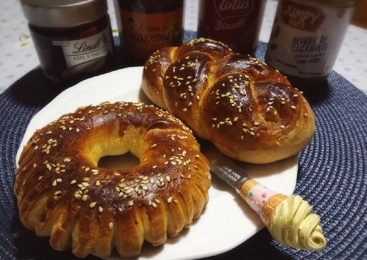 Kaak/ Petits pains au lait briochés ❤