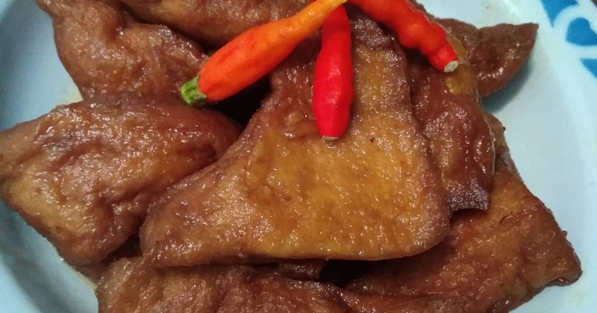 Resep Bacem Angkringan Tahu Kulit Kangenrumah Oleh Pawon Bunda Dinda