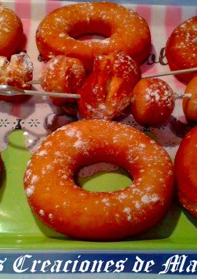 Una foto de Donuts caseros