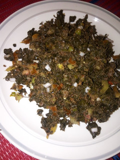A picture of Moringa salad.