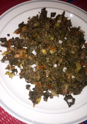 A picture of Moringa salad.
