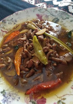 Foto resep Usus Ayam Kecap