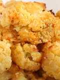 Couve-flor assada com parmesão