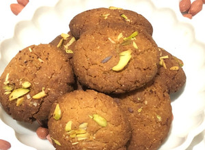 A picture of Peanut butter cookies.