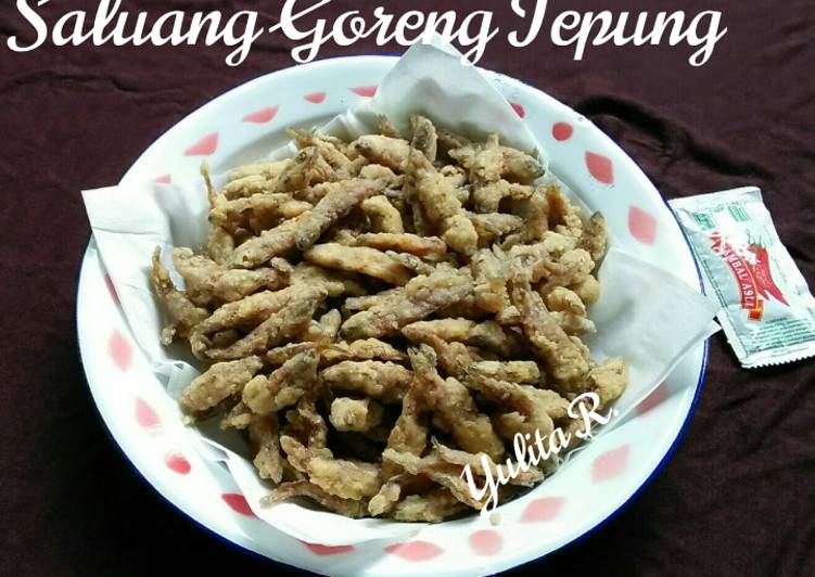 Cara Gampang Menyiapkan 79. Ikan Saluang Goreng Tepung yang Lezat