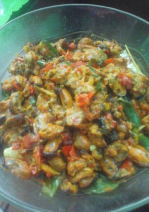 Foto resep ☆ kerang ijo bumbu kuning ☆