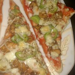 Pizza 🍕 Sendwich A picture of Pizza 🍕 Sendwich.