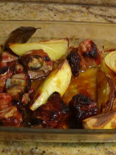 Una foto de Costillas de cerdo a la miel