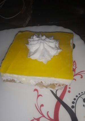 صورة لوصفة 🍋 كيكة الطبقات بالليمون 🍋