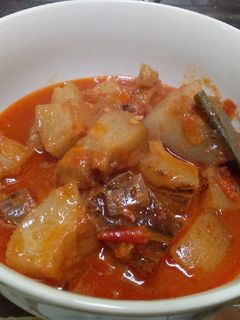 Foto resep Kikil cabai merah