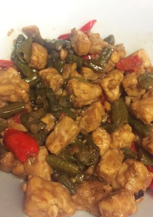 Foto resep Tumis Tempe Kacang Panjang