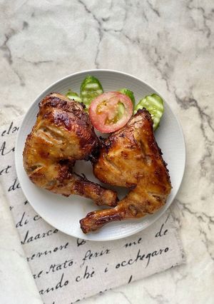 Foto resep Ayam Bakar Saus Tiram Selera