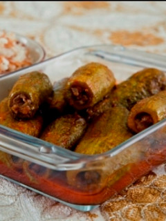 A picture of Delicious Stuffed Zucchini : Ablama.