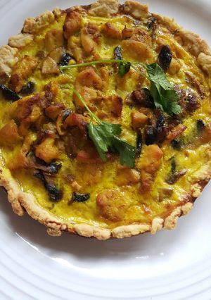 Foto resep Curry quiche / Kare Quiche
