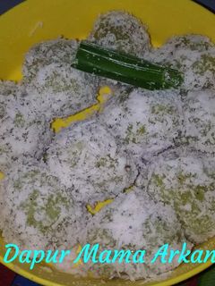 Foto resep Klepon asli daun pandan