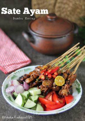Foto resep Sate Ayam Bumbu Kecap