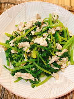 橙汁莧菜雞丁｜一鍋到底 的食譜成品照片