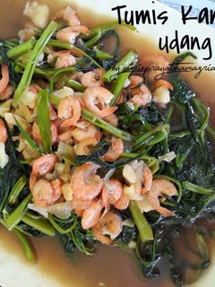 Foto resep Tumis Kangkung Udang