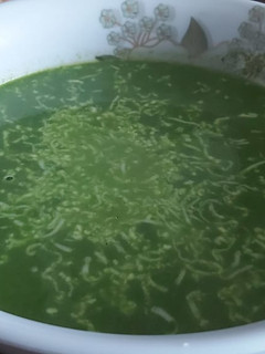 Una foto de Sopa de espinacas 💚💚