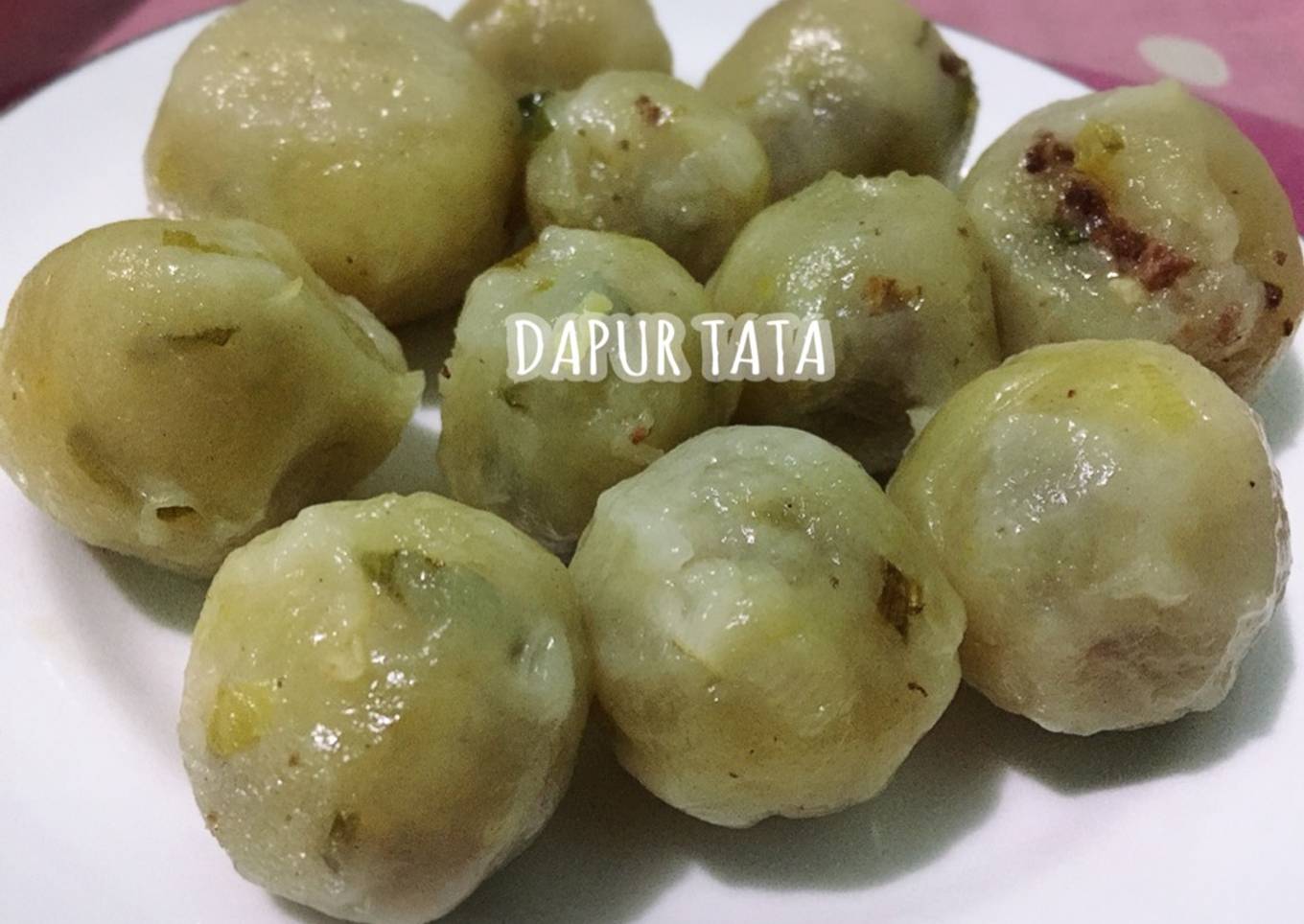 Cilok isi Tumis Daging Cincang