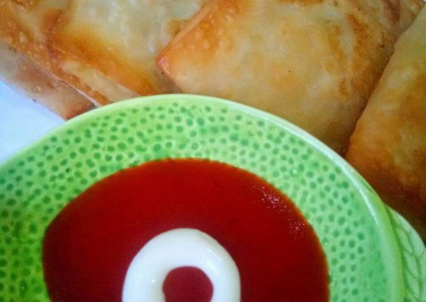 Chicken potatoes samosay