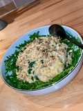 Orzotto épinards & poireaux
