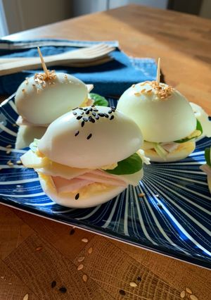 Une photo de ☆Oeufs Burger Healthy☆