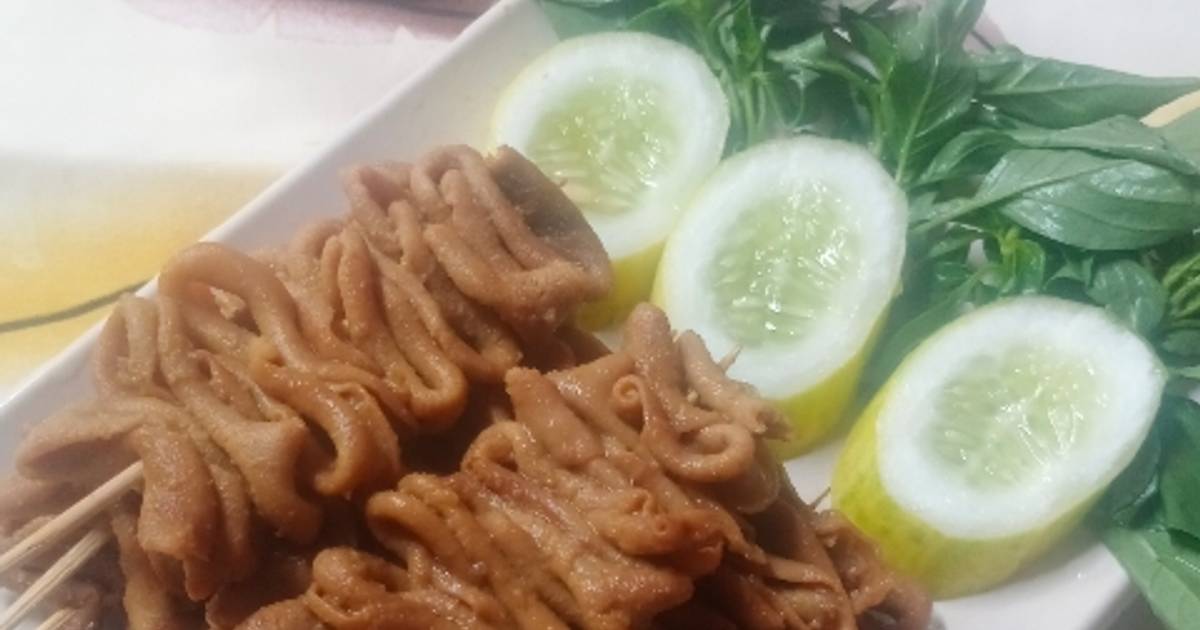 Resep 472 Sate Usus Ayam Ala Angkringan Oleh Ratih Anita Dewi Cookpad 9723