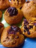 Muffins de banana, sin azúcar en freidora de aire 🍌