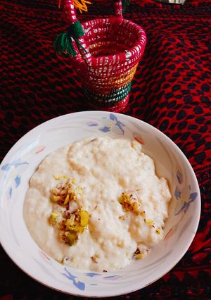 A picture of Yogurt Rice Pudding.