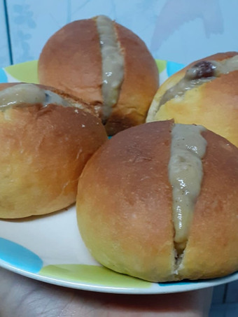 Cara Buat Banana Spekoek Raisin vla Bun Murah