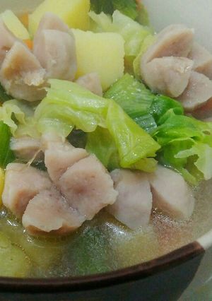 Foto resep Sop baso sayuran