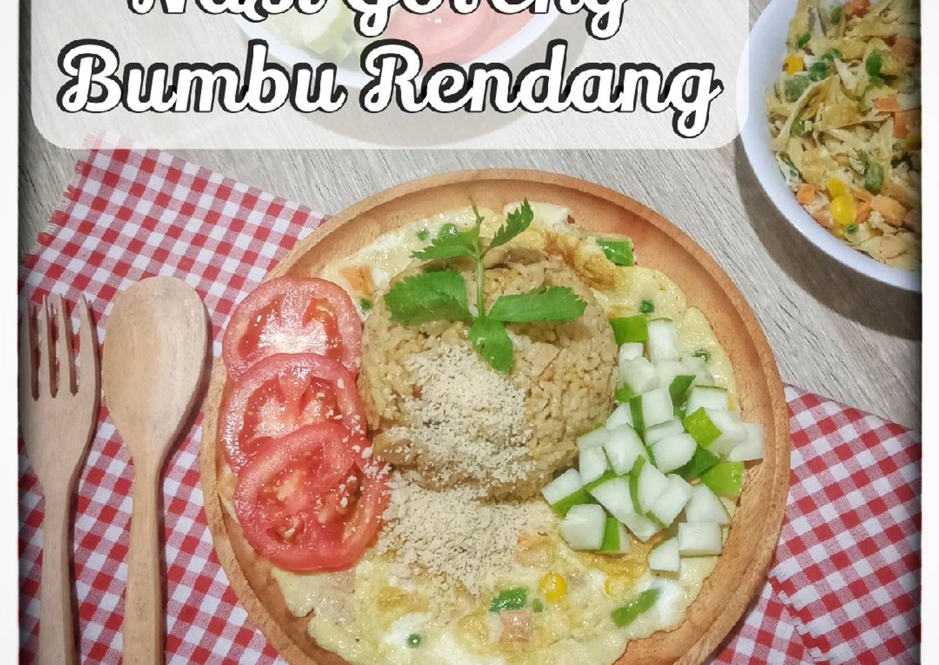 Nasi Goreng Bumbu Rendang