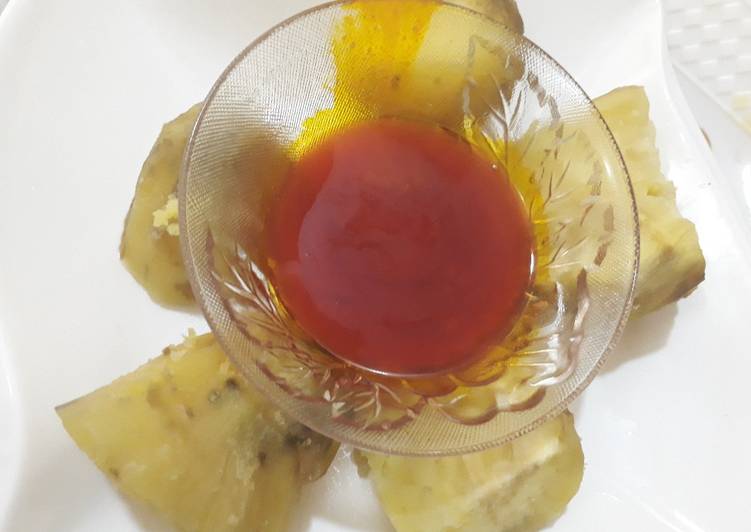 How to Prepare Awsome Sweet potatoes with Palm oil Cooking Basics for Newbies